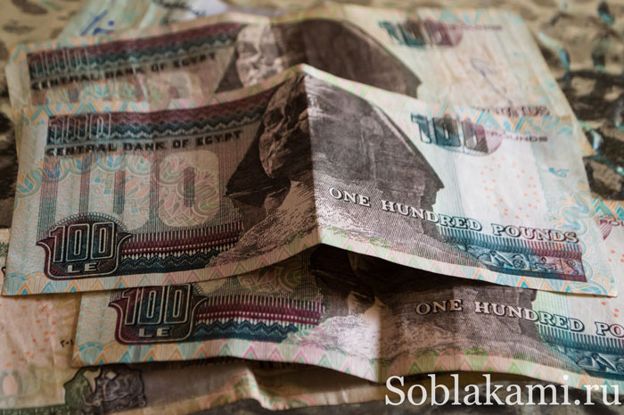 египетские фунты, деньги в Египте, фото